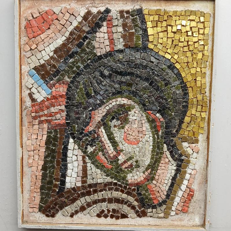 MICROMOSAICO VOLTO | Mercatino dell'Usato Roma garbatella 2