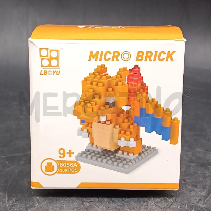 MICRO BRICK CHARIZARD | Mercatino dell'Usato Roma garbatella 1