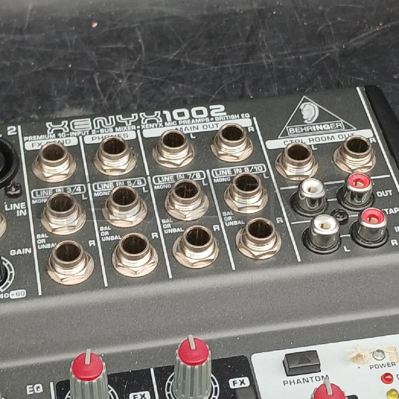 MIXER XENYX 1002 BEHRINGER  | Mercatino dell'Usato Roma garbatella 2