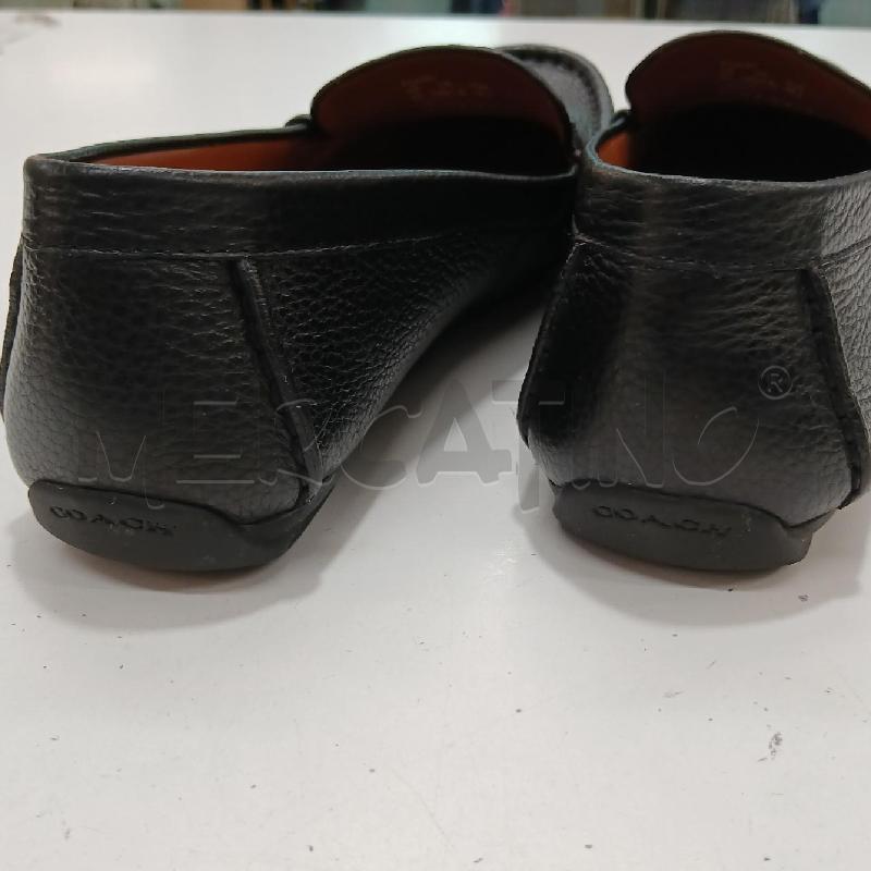 MOCASSINI DONNA COACH NERO FIBBIA | Mercatino dell'Usato Roma garbatella 4