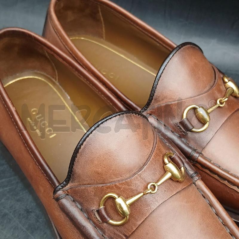 MOCASSINI DONNA GUCCI MARRONE  | Mercatino dell'Usato Roma garbatella 4
