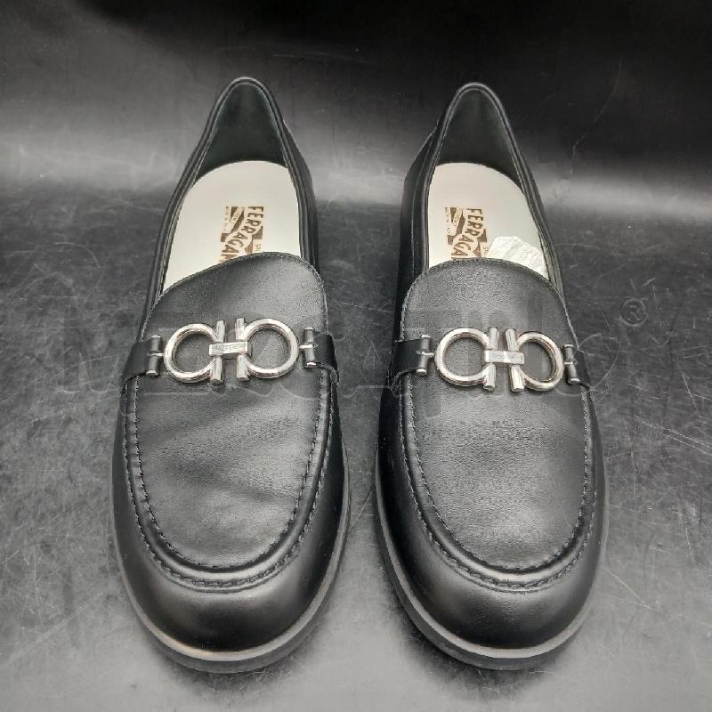 MOCASSINI D FERRAGAMO NERO DET ARG | Mercatino dell'Usato Roma garbatella 2