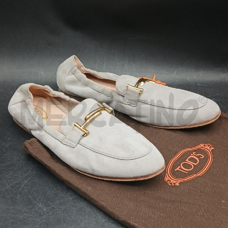 MOCASSINI TODS GRIGIO  | Mercatino dell'Usato Roma garbatella 1