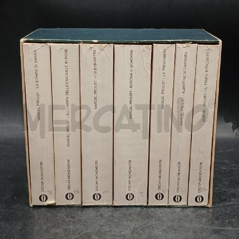 MONDADORI PROUST ALLA RICERCA DEL TEMPO PERDUTO  | Mercatino dell'Usato Roma garbatella 1