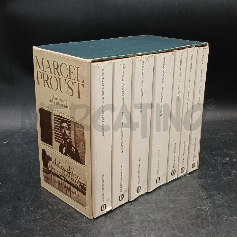 MONDADORI PROUST ALLA RICERCA DEL TEMPO PERDUTO  | Mercatino dell'Usato Roma garbatella 2