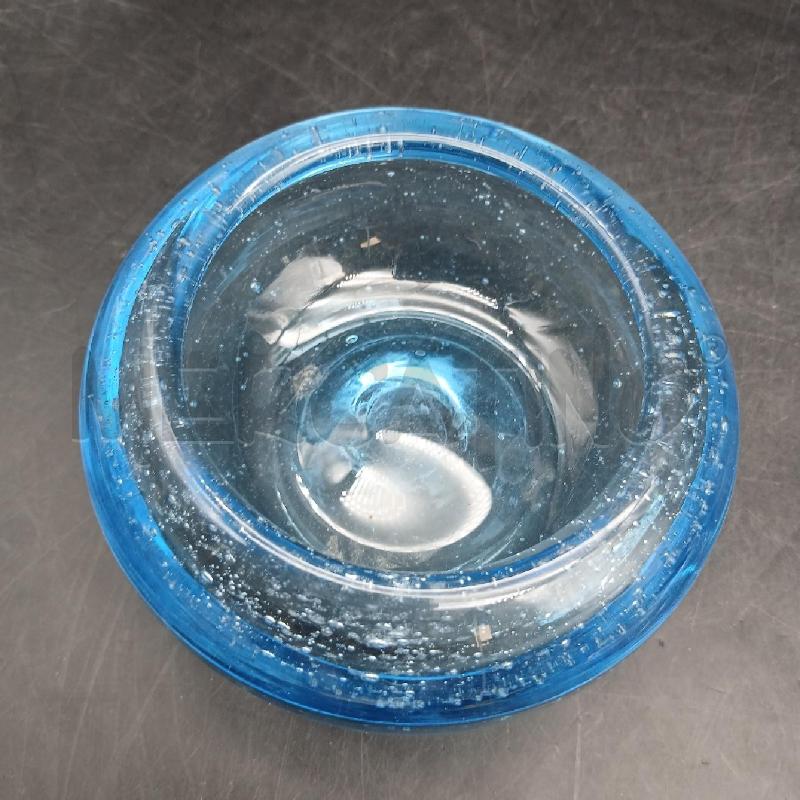 MORTAIO VETRO BOLLE AZZURRO  | Mercatino dell'Usato Roma garbatella 4