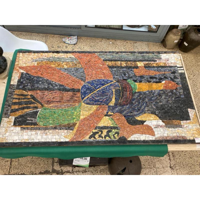 MOSAICO VOLO DI BRAQUE | Mercatino dell'Usato Roma garbatella 1