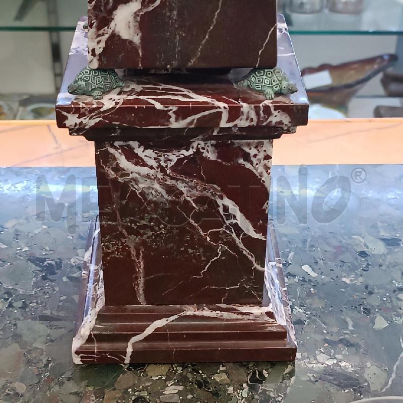 OBELISCO MARMO NERO | Mercatino dell'Usato Roma garbatella 3