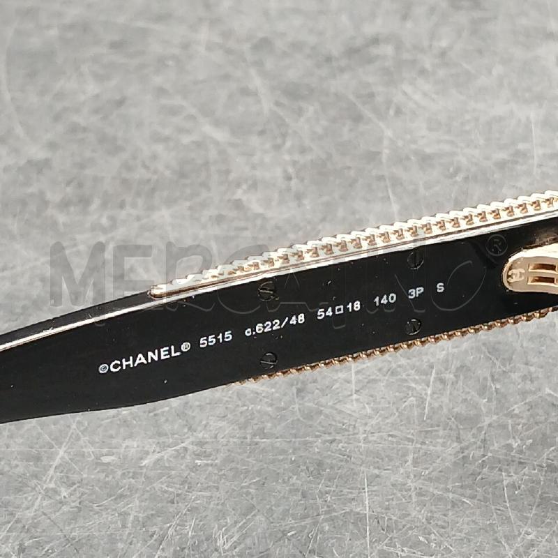 OCCHIALI CHANEL LUNETTES NERO | Mercatino dell'Usato Roma garbatella 3