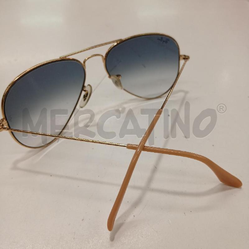 OCCHIALI DA RAYBAN BLU SFUMATO  | Mercatino dell'Usato Roma garbatella 3