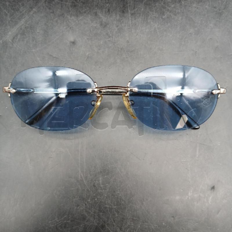 OCCHIALI DA SOLE BULGARI BLU  | Mercatino dell'Usato Roma garbatella 1