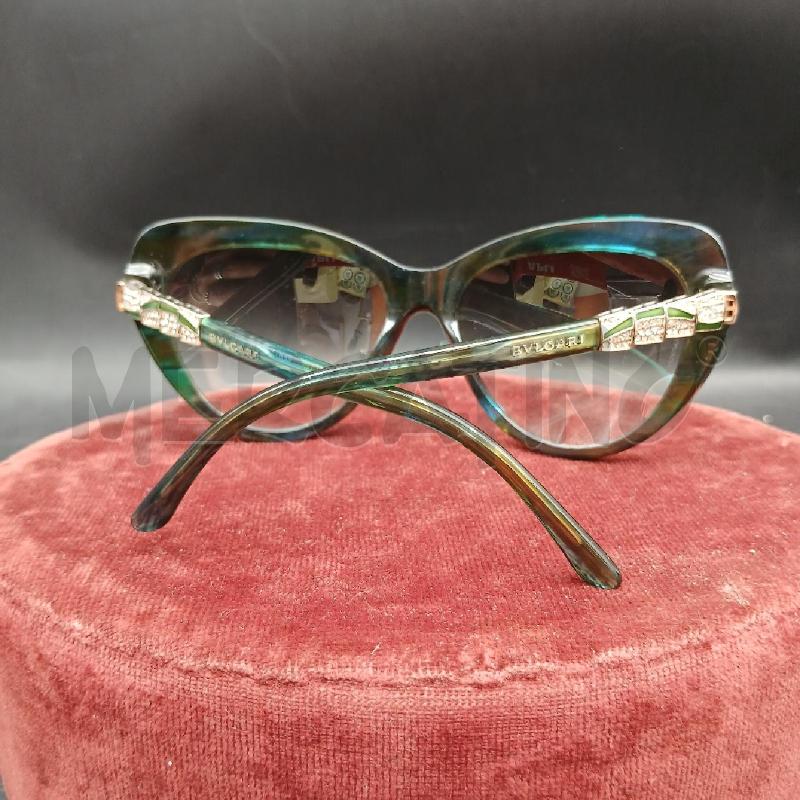OCCHIALI DA SOLE BULGARI VERDE MARRONE  | Mercatino dell'Usato Roma garbatella 2