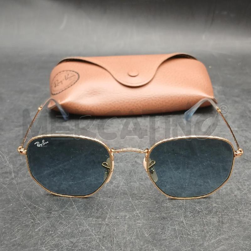 OCCHIALI DA SOLE DONNA RAYBAN ORO | Mercatino dell'Usato Roma garbatella 1