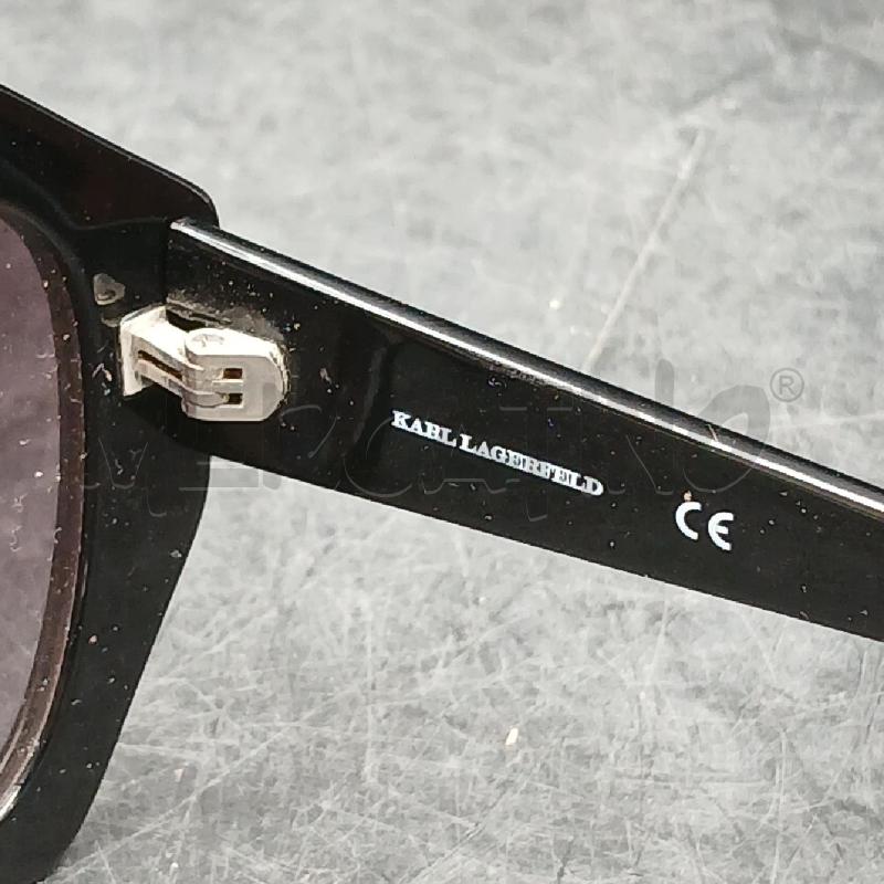 OCCHIALI DA SOLE KARL LAGERFIEL NERO  | Mercatino dell'Usato Roma garbatella 3