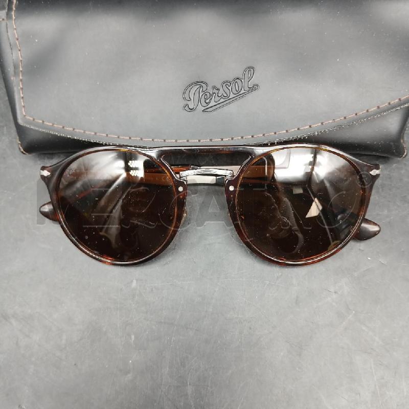 OCCHIALI DA SOLE PERSOL TARTARUGATO MARRONE | Mercatino dell'Usato Roma garbatella 2