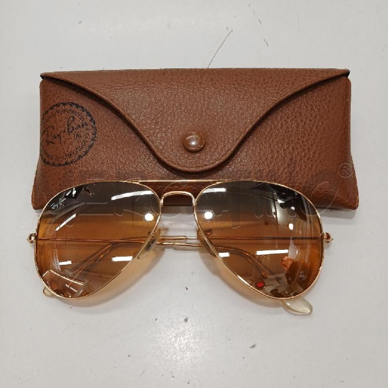 OCCHIALI DA SOLE RAYBAN GIALLO | Mercatino dell'Usato Roma garbatella 1