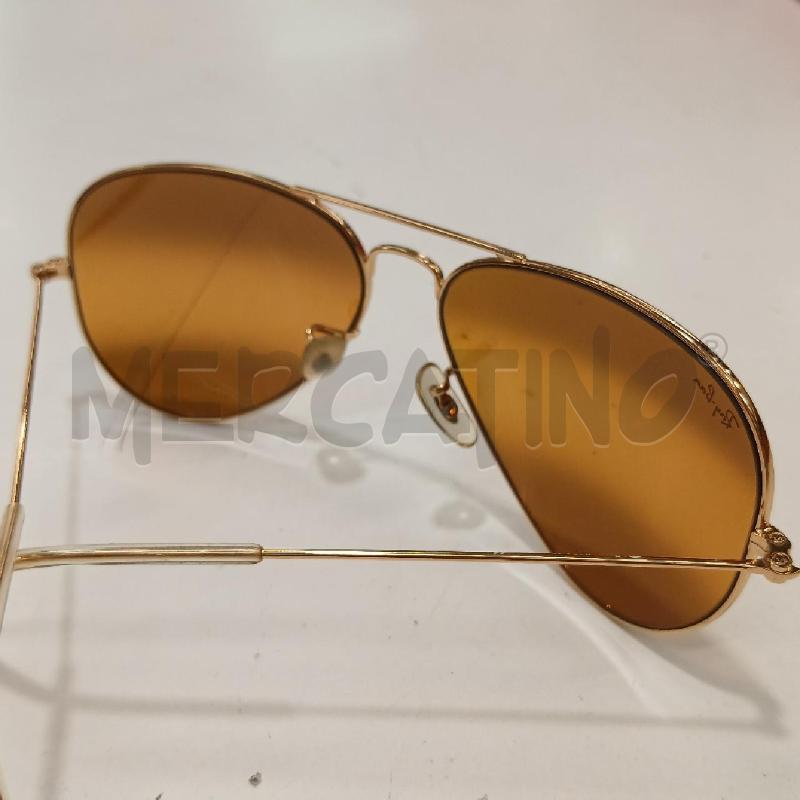 OCCHIALI DA SOLE RAYBAN GIALLO | Mercatino dell'Usato Roma garbatella 2