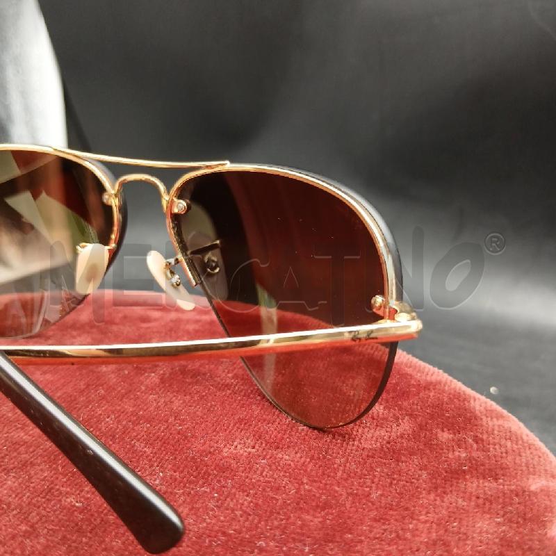 OCCHIALI DA SOLE RAYBAN MARRONE  | Mercatino dell'Usato Roma garbatella 3