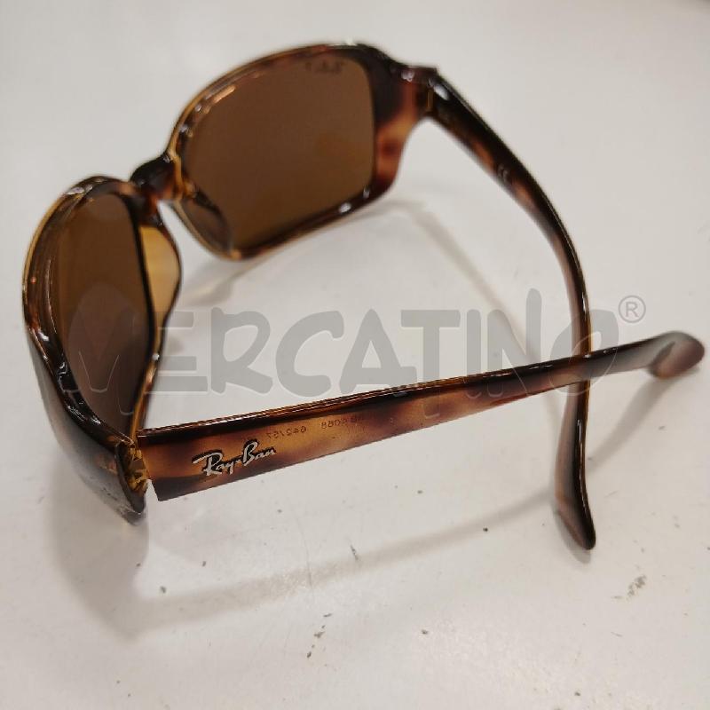 OCCHIALI DA SOLE RAYBAN RETTANGOLO TARTARUGATO | Mercatino dell'Usato Roma garbatella 2