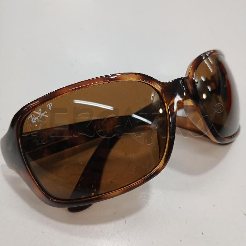 OCCHIALI DA SOLE RAYBAN RETTANGOLO TARTARUGATO | Mercatino dell'Usato Roma garbatella 3