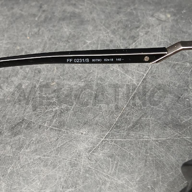 OCCHIALI DONNA FENDI NERO E ARG  | Mercatino dell'Usato Roma garbatella 5