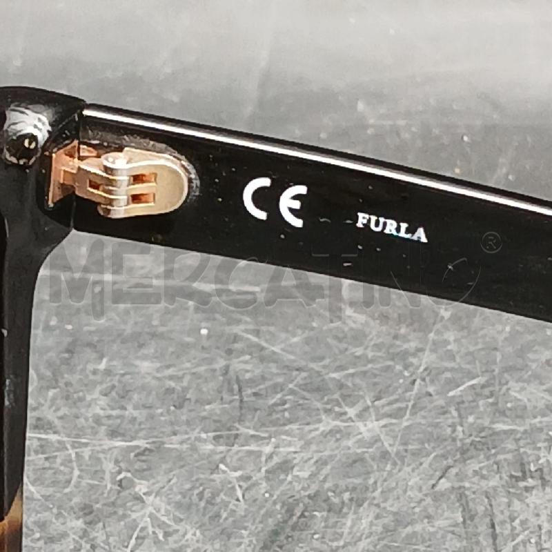 OCCHIALI DONNA FURLA MACULATO MARRONE  | Mercatino dell'Usato Roma garbatella 4