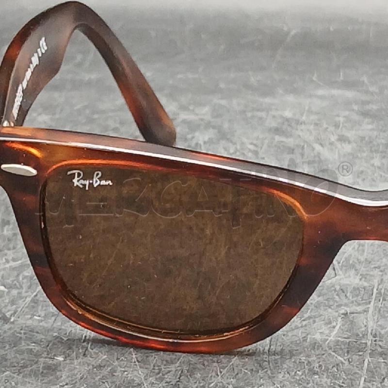 OCCHIALI DONNA RAYBAN MARRONE  | Mercatino dell'Usato Roma garbatella 2