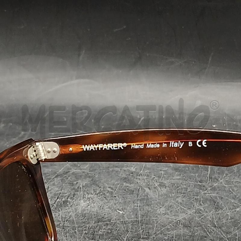 OCCHIALI DONNA RAYBAN MARRONE  | Mercatino dell'Usato Roma garbatella 4