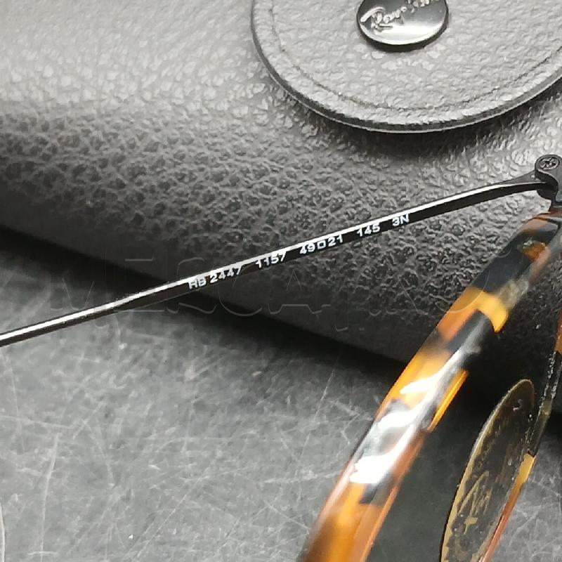 OCCHIALI DONNA RAY BAN MARRONE  | Mercatino dell'Usato Roma garbatella 4