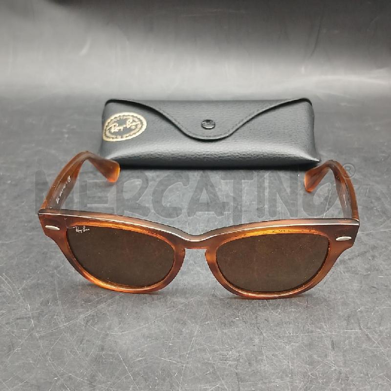 OCCHIALI DONNA RAY BAN MARRONE  | Mercatino dell'Usato Roma garbatella 1