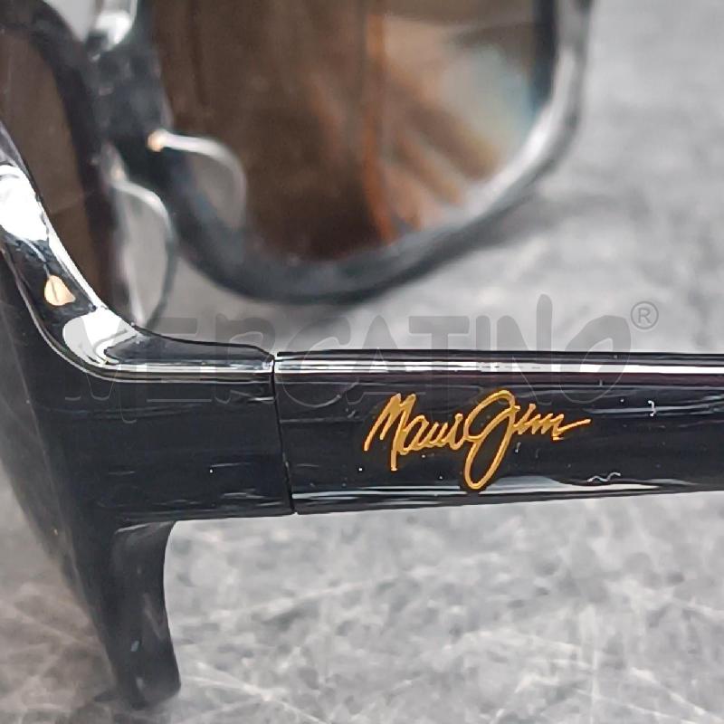 OCCHIALI D MAUI JIM NERO LENTE DOR  | Mercatino dell'Usato Roma garbatella 3