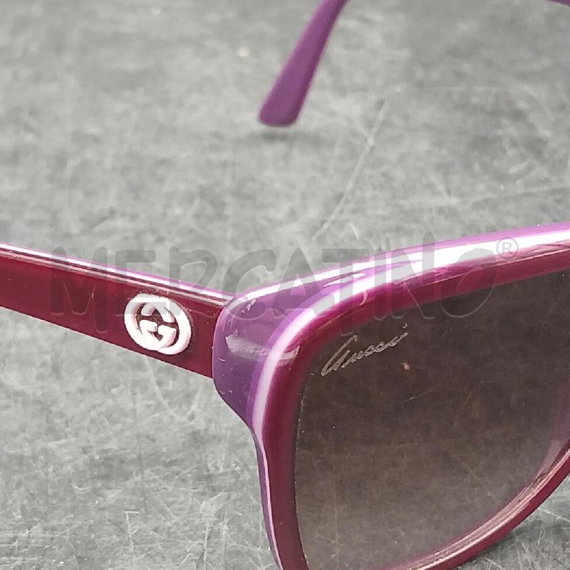OCCHIALI GUCCI VIOLA  | Mercatino dell'Usato Roma garbatella 2