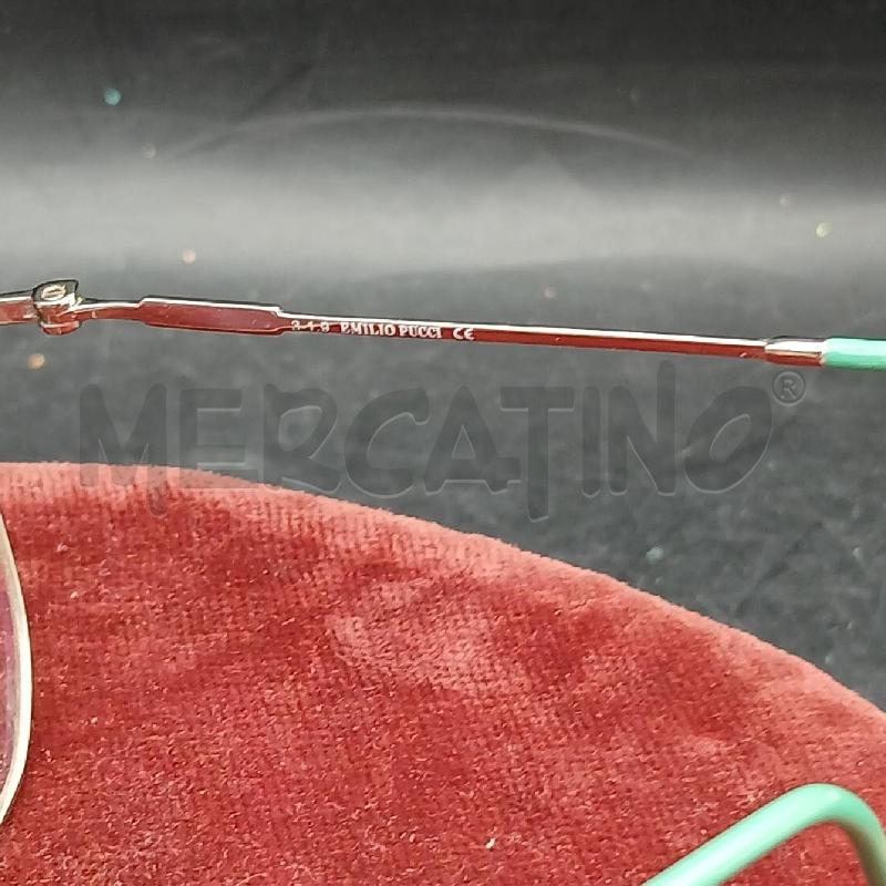 OCCHIALI MONTATURA PUCCI ROSA | Mercatino dell'Usato Roma garbatella 4