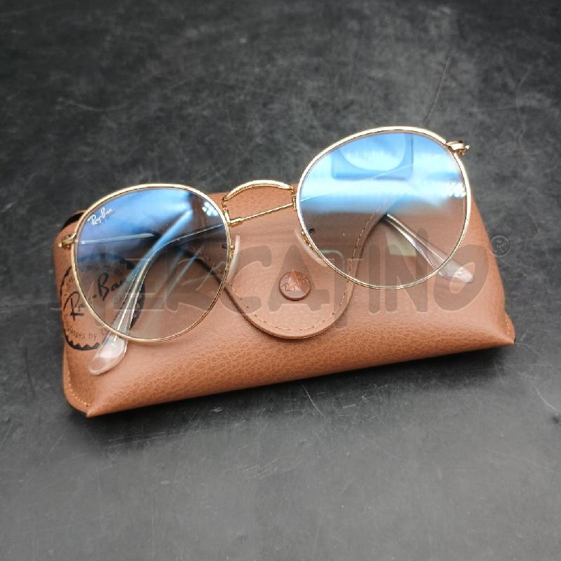 OCCHIALI RAY BAN BLU  | Mercatino dell'Usato Roma garbatella 1