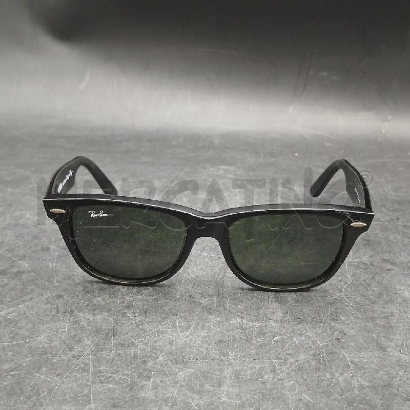 OCCHIALI UOMO RAYBAN WAYFARER NERO  | Mercatino dell'Usato Roma garbatella 1