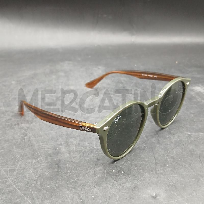 OCCHIALI  RAY BAN VERDE E MARRONE  | Mercatino dell'Usato Roma garbatella 2