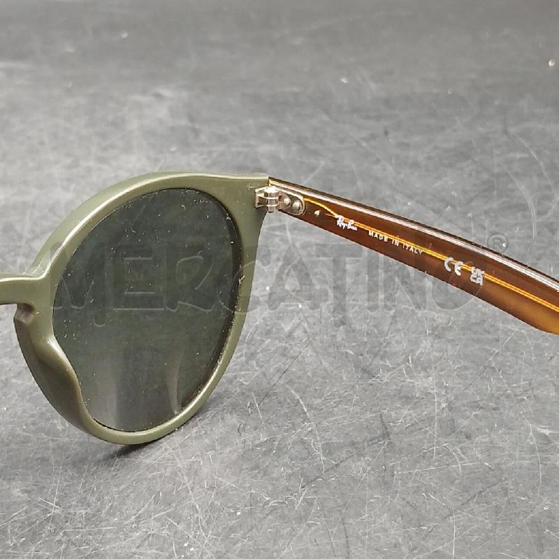 OCCHIALI  RAY BAN VERDE E MARRONE  | Mercatino dell'Usato Roma garbatella 3