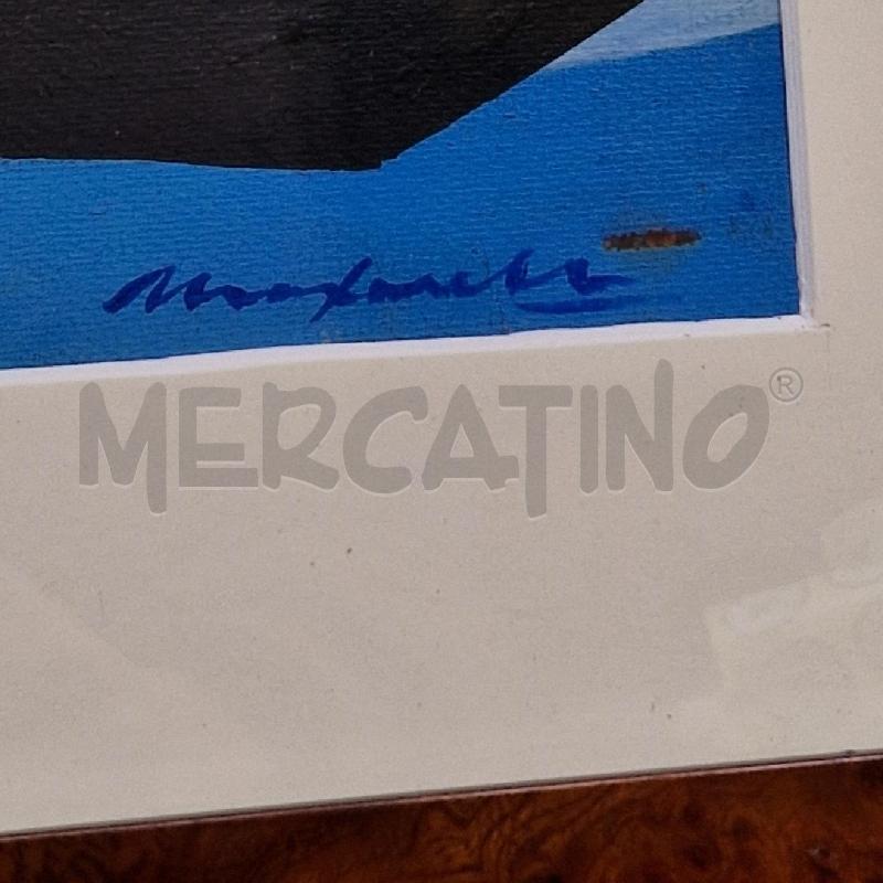 OLIO SU CARTA VOLTI SARDI | Mercatino dell'Usato Roma garbatella 2
