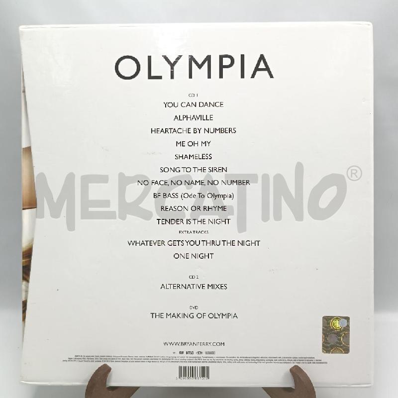 OLYMPIA BRYAN FERRY LIMITED DVD CD | Mercatino dell'Usato Roma garbatella 2