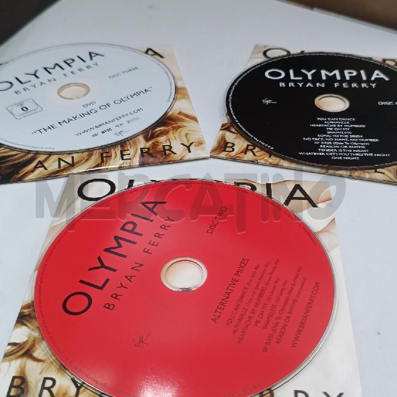 OLYMPIA BRYAN FERRY LIMITED DVD CD | Mercatino dell'Usato Roma garbatella 4