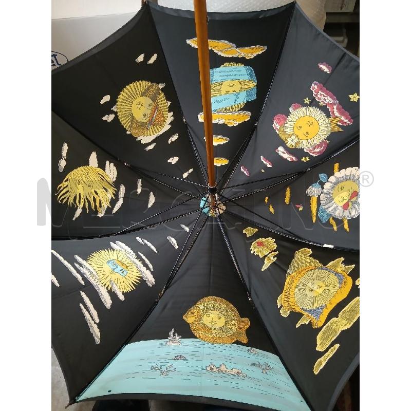 OMBRELLO FORNASETTI NERO INT SOLE | Mercatino dell'Usato Roma garbatella 3