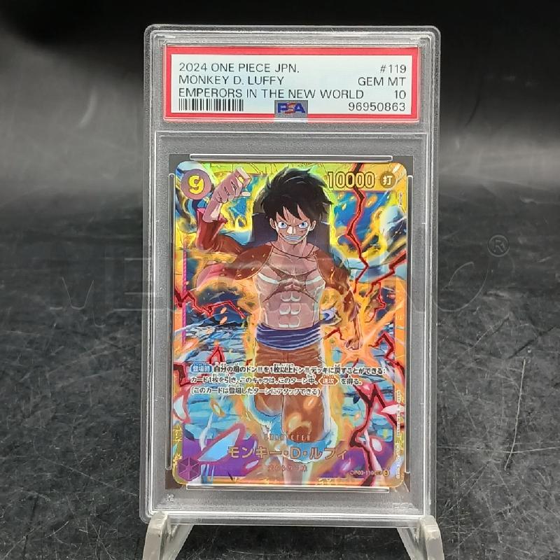 ONE PIECE LUFFY OP09 - 119 PSA 10  | Mercatino dell'Usato Roma garbatella 1