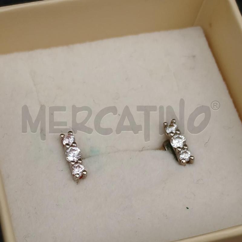 ORECCHINI ARG 3 STRASS | Mercatino dell'Usato Roma garbatella 1