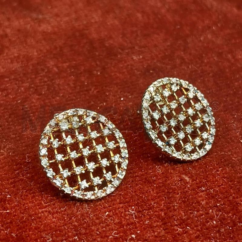 ORECCHINI ARG CERCHIO STRASS BIANCO  | Mercatino dell'Usato Roma garbatella 2