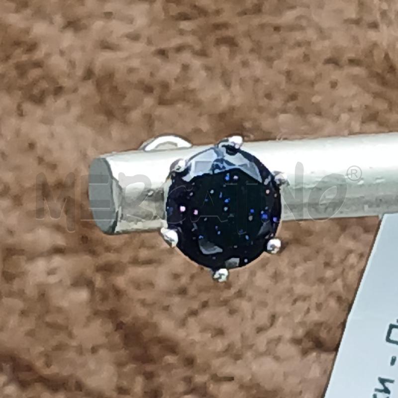 ORECCHINI ARG DET PIETRA BLU  | Mercatino dell'Usato Roma garbatella 2