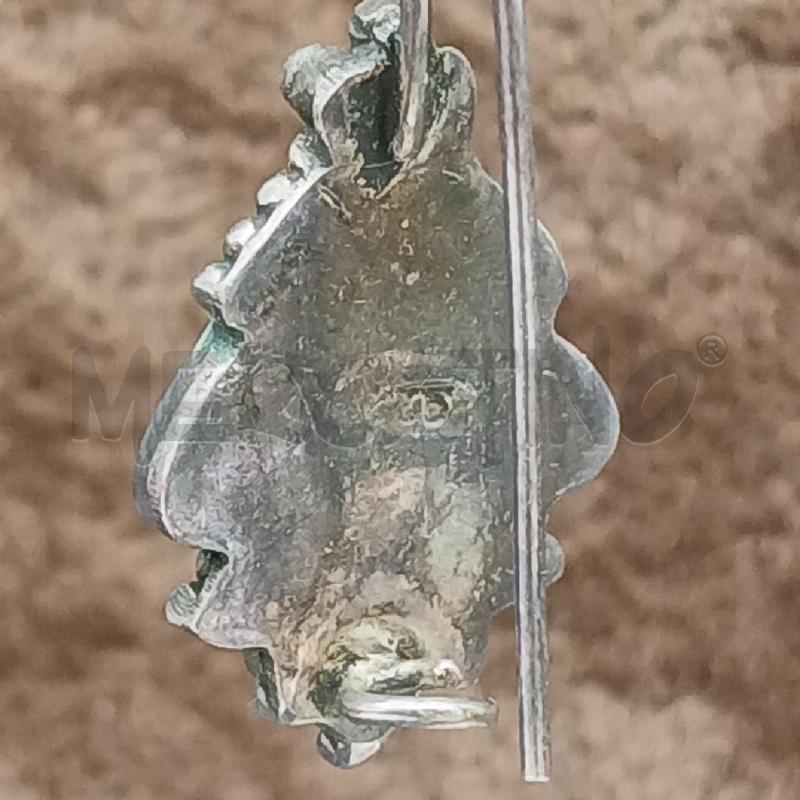 ORECCHINI ARG DET PIETRA TURCHESE | Mercatino dell'Usato Roma garbatella 3