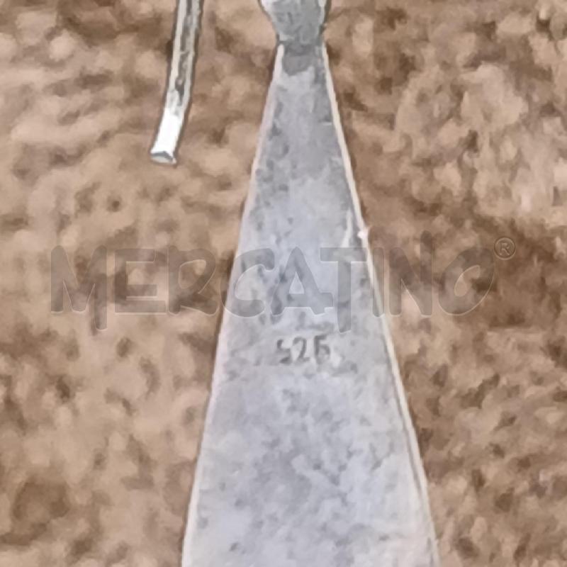 ORECCHINI ARG DET SMALTO NERO  | Mercatino dell'Usato Roma garbatella 4