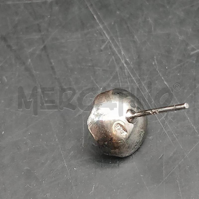 ORECCHINI CERCHIO PERL BIANCO  | Mercatino dell'Usato Roma garbatella 3