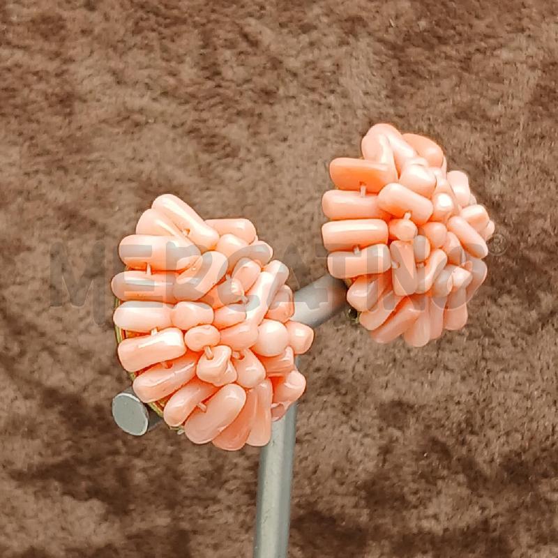 ORECCHINI LIP CORALLINI ROSA | Mercatino dell'Usato Roma garbatella 2