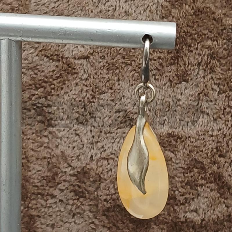ORECCHINI PEND MONET GOCCIA BEIGE | Mercatino dell'Usato Roma garbatella 2